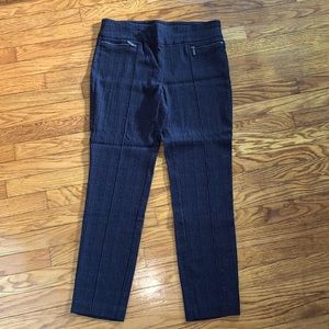 Black plaid dress pants